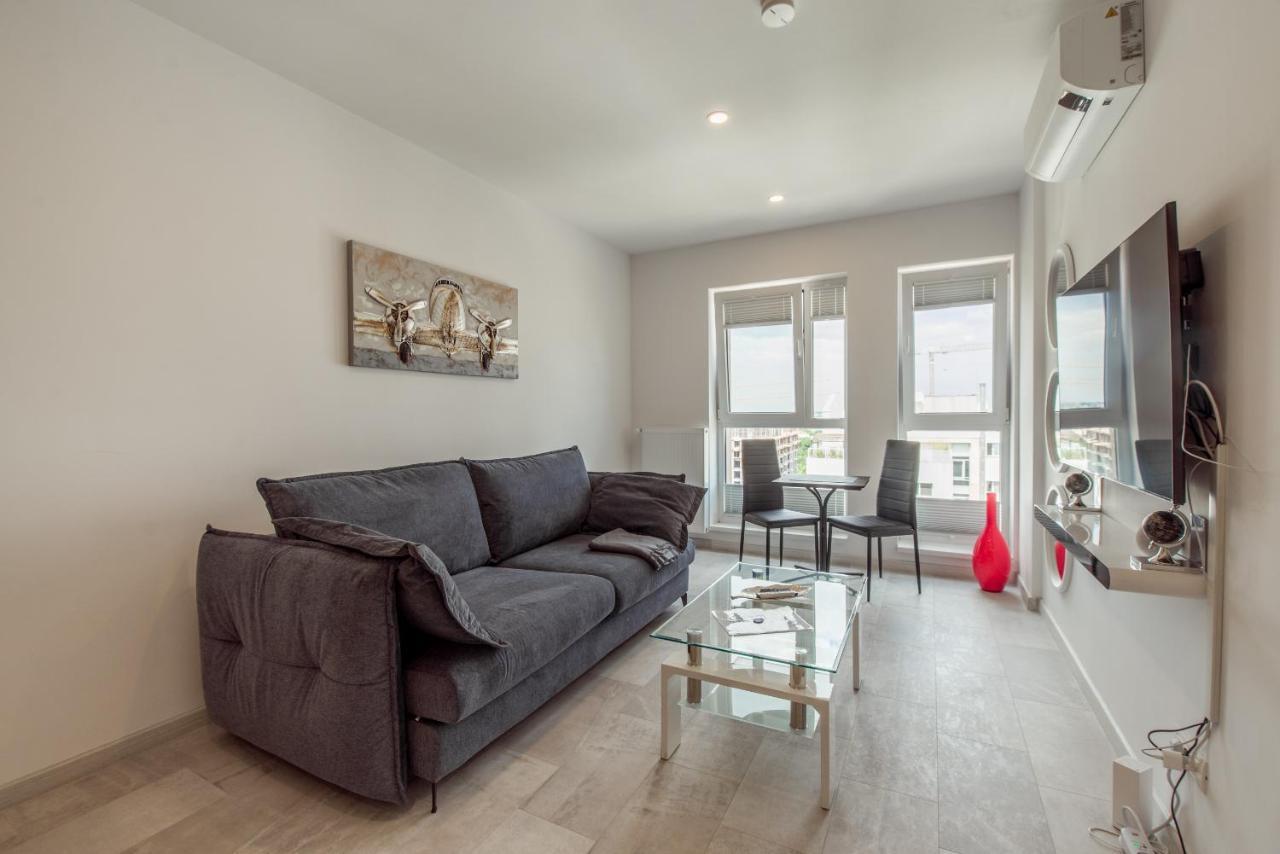 Fancy Penthouse Studio With Lakeview W10 Bukarest Eksteriør billede